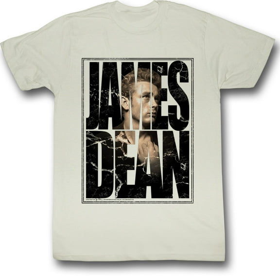 James Dean Icons James Cracked Adult Short Sleeve T Shirt