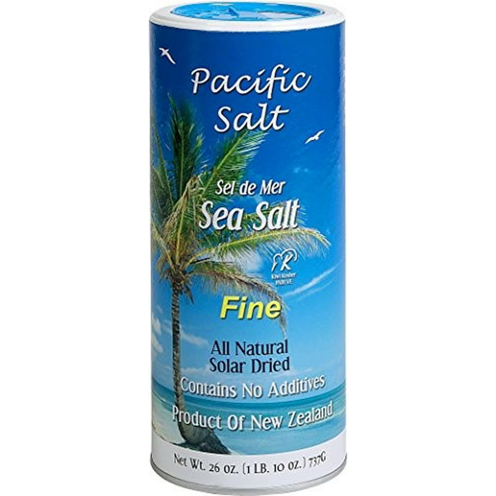 Pacific Salt Sea Salt Shaker, Fine, 26 Oz