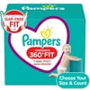 Pampers Cruisers 360 Fit Diapers, Active Comfort, Size 3, 136 Ct