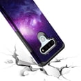 thumbnail image 4 of LG Stylo 6 Case, KAESAR Hybrid Dual Layer Slim Graphic Armor Shockproof Impact Resistant Protective Cover Case for LG Stylo 6 (Galaxy Cloud), 4 of 4