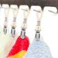 thumbnail image 5 of Braided Cotton Loop Towel Clip With Metal Clamp Multipurpose Cloth Hanger For Home Bathroom Kitchen, 5 of 5