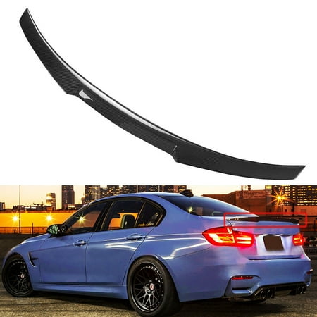 - Carbon Fiber M4 Look Style Trunk Spoiler For 2012-17 BMW F30 3 Series 335i 328i
