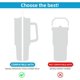 thumbnail image 4 of 4-Pack Stainless Steel Replacement Straws for Stanley 40oz Cup, Reusable Straws for Stanley Adventure Quencher Travel Tumbler, Durable Cup Straws with Cleaning Brush, 4 of 5