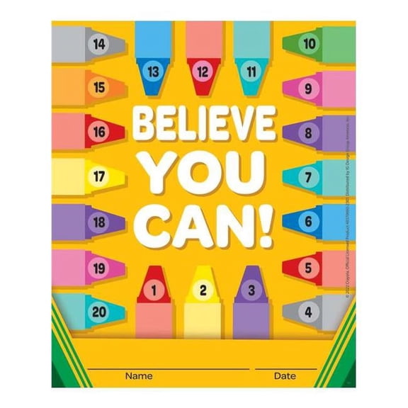 Crayola® Mini Reward Chart with Stickers, Pack of 36