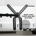 VIVO NonVESA Dual Monitor Arm Desk Mount Fully Adjustable with VESA