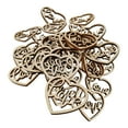 thumbnail image 5 of HOMYL 2-4pack 50Pcs Slices Wood Chips for Table Centerpieces Party Valentine 4 Pcs, 5 of 8