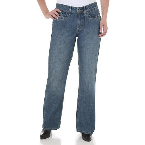Lee Riders - Women's Slender Stretch Straight Leg Jeans - Walmart.com ...