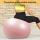 thumbnail image 5 of Pelota de ejercicios: pelota de yoga de equilibrio para hacer ejercicio, pelota de estabilidad para el parto durante el embarazo, 5 of 5