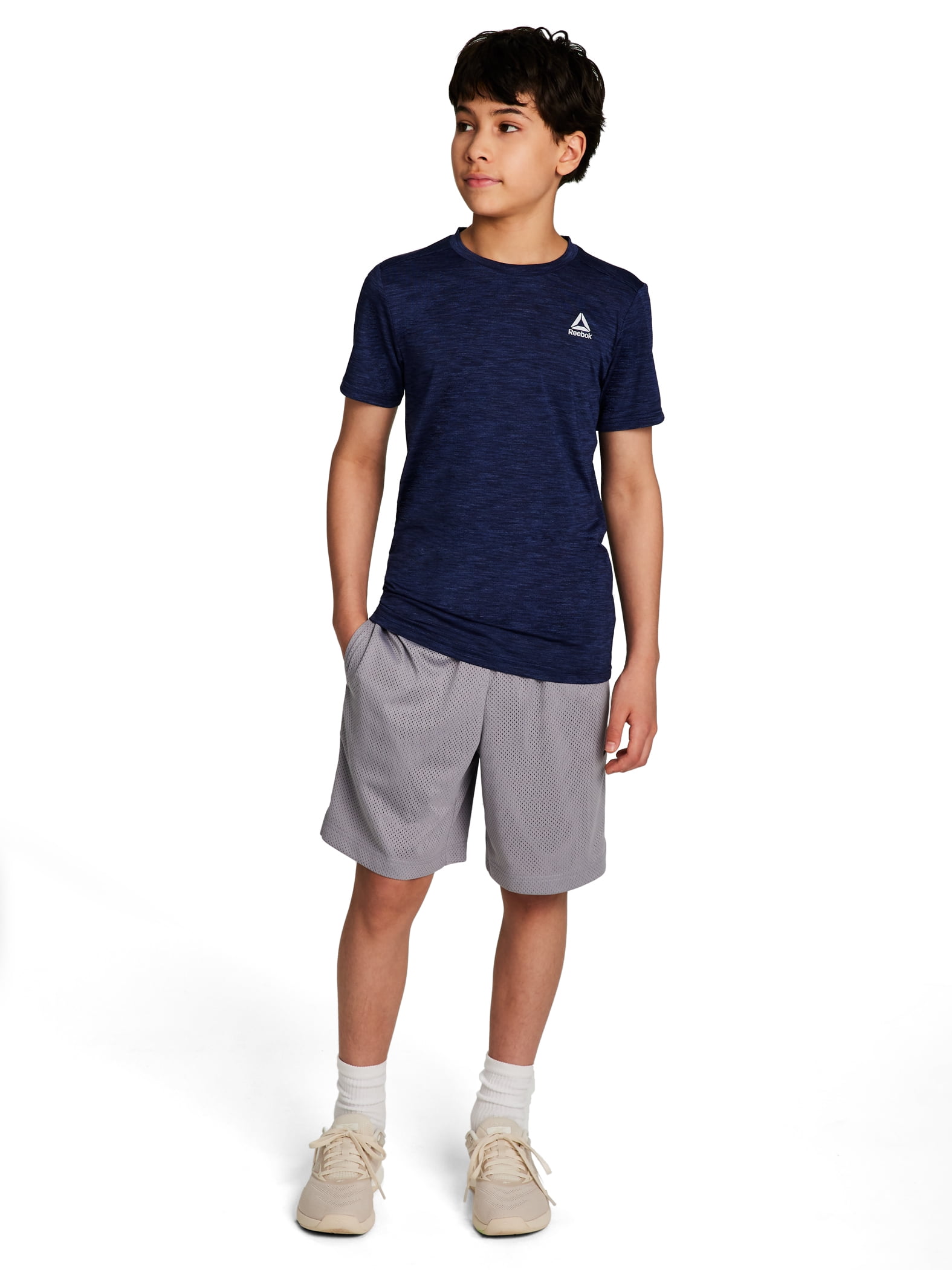 Reebok Boy's Athletic 2-Pack Mesh Short, Sizes 4-18