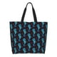 thumbnail image 1 of Disketp Blue Seahorse Bolsa Tote Estampada para Mujer, Bolso de Hombro y de Mano para Compras y Viajes, 1 of 8