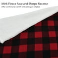 thumbnail image 6 of Microplush Sherpa Blanket with Sleeves for Women and Men, 6 of 8