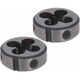 thumbnail image 1 of HUGFEGWE 2pcs 1/4-20 UNC Round Die, Machine Thread Right Hand Threading Die, Alloy Tool Steel CJB91-23383, 1 of 7