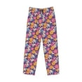 thumbnail image 6 of Daiia Skull daisy flower Men's Sleep Pant with Pockets and Drawstring,Pajama Pants-Large, 6 of 9