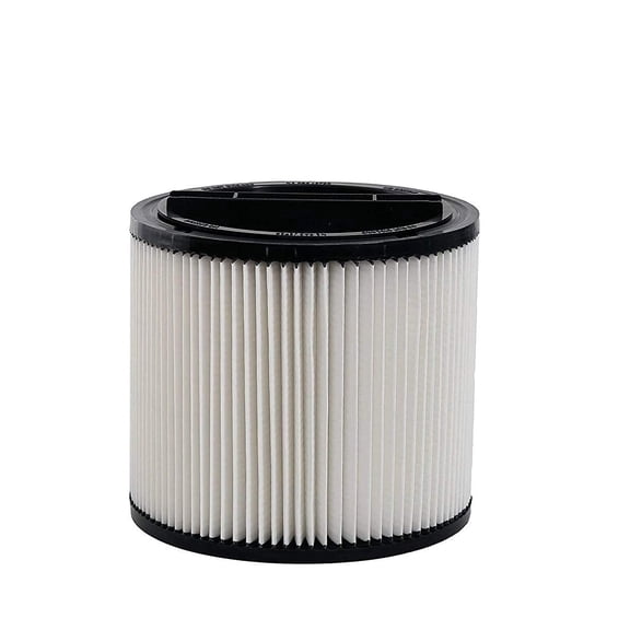 Type U Vacuum Filters compatible with ShopVac 5 Gallons and Up 90304, 903-04, 903-50-00 by LifeSupplyUSA (2-Pack)