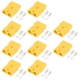 thumbnail image 1 of 50A High Current Connector for Electric Vehicle Batteries, UPS, Solar Cables, New Energy Plugs Yellow, 1 of 8