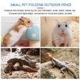 thumbnail image 2 of Pet Playpen for Small Animals Nylon Pet Fence Foldable Pet Playpen for Hamster Rabbit, 2 of 8