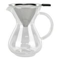 thumbnail image 2 of Drip Glass Coffee Maker, Easy Cleanup Reusable Safe Coffee Pot  For Home For Coffee Shop For Kitchen, 2 of 8