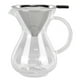 thumbnail image 1 of Vierta sobre la cafetera, cafetera de vidrio de 400 ml, cafetera con gotero, cafetera de vidrio con goteo, tecnología de vanguardia, 1 of 8