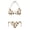 Dachshund, variant on Quick Drying Bikini Set for Beach Soft Fabric Plus Size Swimsuits Triangle Halter String 2 Piece Bikini Sets Butterfly Star