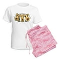 thumbnail image 6 of CafePress - Airedale Terrier Lover Women's Light Pajamas - Women's Short Sleeve Print T-Shirt and Pants Light Cotton Pajama Set, 6 of 7