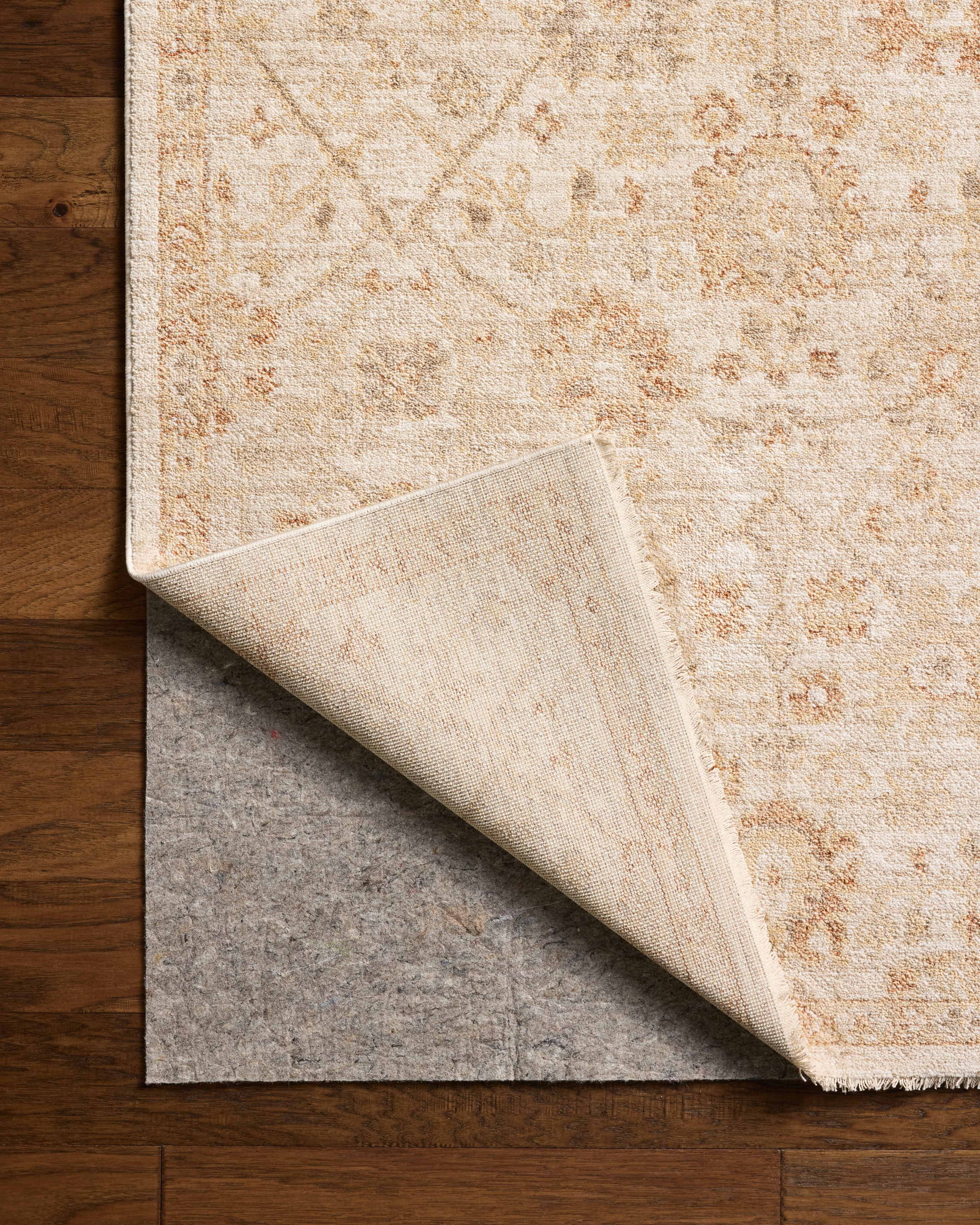 Chris Loves Julia x Loloi Palma Natural / Spice 5'-3" x 7'-6" Area Rug