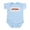 Sky Blue, variant on CafePress - Disturbed Infant Bodysuit - Baby Light Bodysuit, Size Newborn - 24 Months