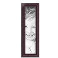 thumbnail image 2 of ArtToFrames 4" x 16" Cherry Picture Frame, 4x16 inch Red Wood Poster Frame (WOM-4095), Pack, 2 of 8