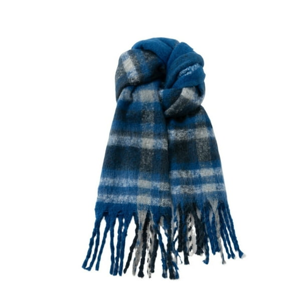 Bufanda cálida de invierno for mujer, chal largo, bufandas grandes, bufandas gruesas for clima frío, bufandas grandes y gruesas de gran tamaño.
