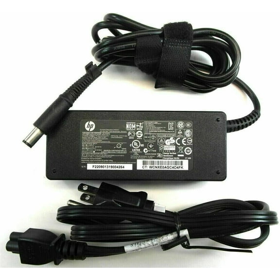 Original HP 19.5V 4.62A 90W Power Adapter AC Charger (7.4mm Barrel)