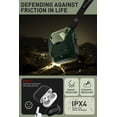 thumbnail image 3 of i-Blason for Apple AirPods 4 Case Cover MagSafe, [Magnetic Automatic Lock] [MagSafe Wireless Charging], Military Protective Case with Lanyard for Apple AirPods 4th Generation, Matrix Series (Guldan), 3 of 8