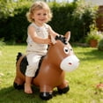 thumbnail image 4 of Lunxisen 1 Pcs Jumping Horse Inflatable Toy for Kids Play Bouncy Ride On Fun Outdoor Activity Gift, 4 of 8
