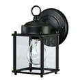 thumbnail image 6 of 8.06"H Outdoor Wall Lights Matte Black Outdoor Light Fixtures Wall Mount Porch Lighting for House, Hallway, Garage, Doorway 2-Pack, 6 of 10