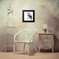 thumbnail image 4 of Pinto, Patricia 15x15 Black Modern Framed Museum Art Print Titled - Black And White Baby Bird II, 4 of 5