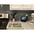 thumbnail image 2 of Carolines Treasures PRS4063LCB Rooster Barnyard Morning Glass Cutting Board - Large, 2 of 3
