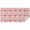 Pink Cow Cherry, variant on White Cow Milk Word Pattern Rectangle Tablecloth 60"x84",Waterproof Polyester Rectangle Table Cloth, Wipeable Spillproof Polyester Tablecloth for Dining, Camping, Indoor and Outdoor