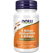 NOW, 8 BILLION ACIDOPH/BIFIDUS 60 VCAPS