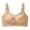 Khaki, variant on Luvior Seamless Underwire Bra Light Support Side Coverage Shaping Bralette Purple L
