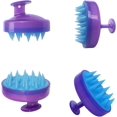 thumbnail image 5 of Cepillo de champú para el cabello, cepillo masajeador Manual del cuero cabelludo para cabello seco y húmedo, cuidado del cabello del cuero cabelludo de silicona suave, promueve el crecimient JFHHH pequeña, 5 of 5