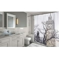 thumbnail image 2 of Live Life Heavy Weight Fabric Shower Curtain (70" x 72") - Big Ben, 2 of 2
