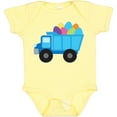 thumbnail image 3 of Inktastic Easter Egg Truck Boys Boys Baby Bodysuit, 3 of 5
