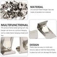 thumbnail image 4 of 50 Pcs Picture Photo Frame Metal Spring Turn Clip Hanger Hook Accessories, 4 of 8