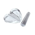 thumbnail image 4 of WHAMVOX Moule en Résine en Forme de Cœur Moules de Moulage en Résine Transparent 1 Pce, 4 of 8