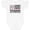 AA-White, variant on Inktastic Head and Neck Cancer Awareness- Flag and Ribbon Boys or Girls Baby Bodysuit