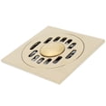 thumbnail image 4 of Mgaxyff 10x10cm Floor Drain Copper Odor‑Resistant Floor Strainer For Hotel Bathroom Kitchen Balcony,Floor Strainer,Floor Drain, 4 of 8