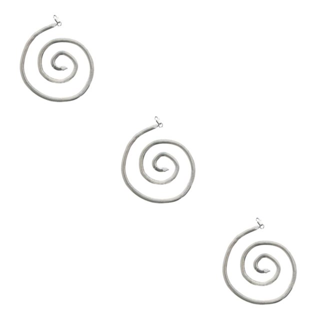 Youkk Add Touch Of Glamour Silver Flat Snake Chain Necklace To Outfit Silver Made silver 45cm 3Set