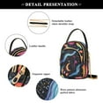 thumbnail image 4 of FORMRS Crossbody Bag for Women Quilted Travel Shoulder Cell Phone Purse with Chain Strap Handbag, Zodiac Stars, 4 of 7