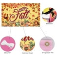 thumbnail image 4 of 1 pc Autumn Polyester Hanging Banner Sign Rectangle with Word Party Decoration Supplies Celebration Backdrop Word 1100x1800mm, 4 of 8