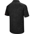 thumbnail image 2 of Men's Colosseum Black Iowa State Cyclones Down Swing Polo, 2 of 4