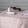 thumbnail image 3 of Balsa Circle 90" x 156" Mauve Rectangular Premium Velvet Tablecloth Table Linens, 3 of 8