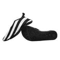 thumbnail image 4 of Black And White Vertical Stripes Water Shoes Beach Slip-on Shoes for Men Women Swim Pool Yoga Surfing Sneakers Quick-Dry Sports Barefoot Shoes, 4 of 5